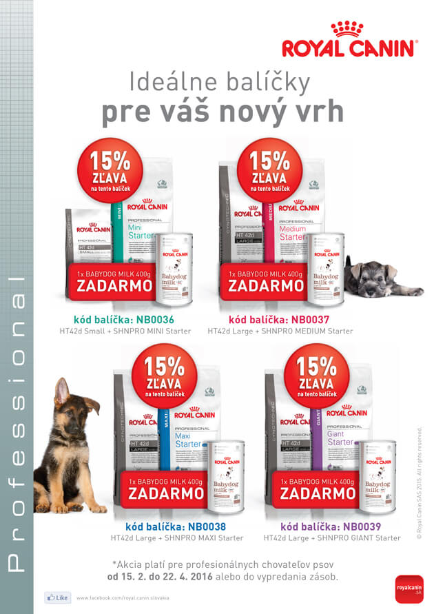 Akcia Royal Canin